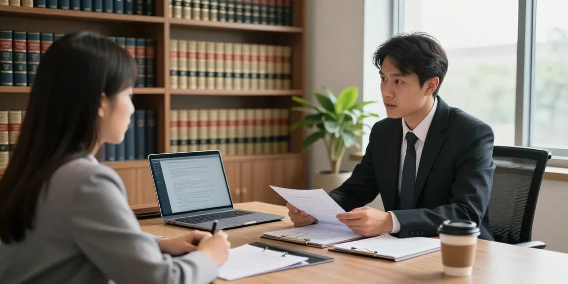 Look here for a professional legal consultation in a law office atmosphere.