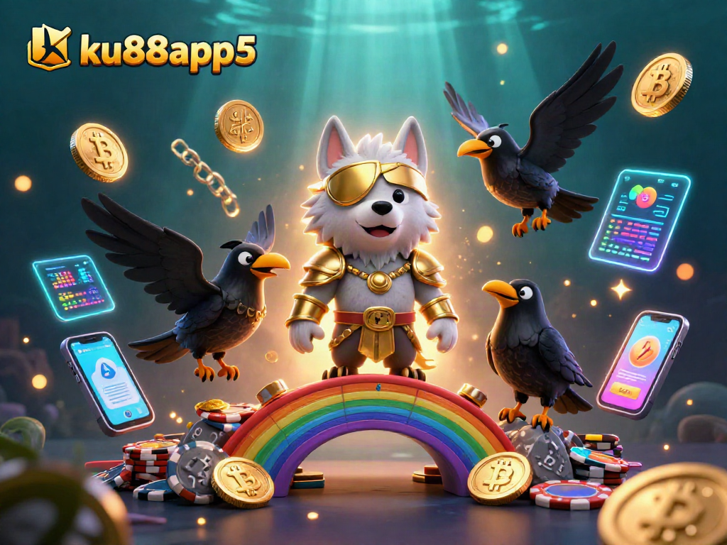 Engage with ku88app5 and experience thrilling casino action in a vibrant 3D digital scene.