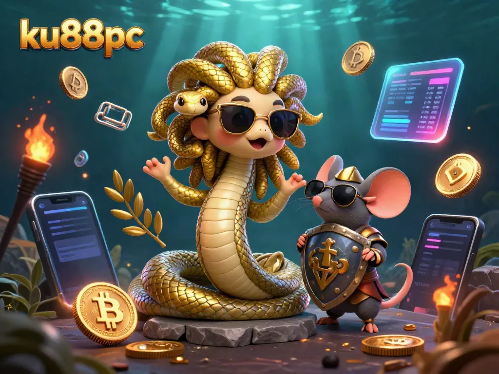 Engage with ku88pc's vibrant crypto gambling scene featuring dynamic characters and interactive elements.