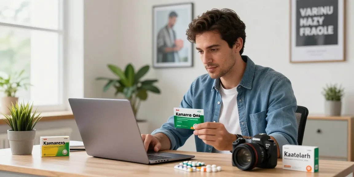 Conveniently comprar kamagra oral jelly online for male health solutions in a vibrant home office.