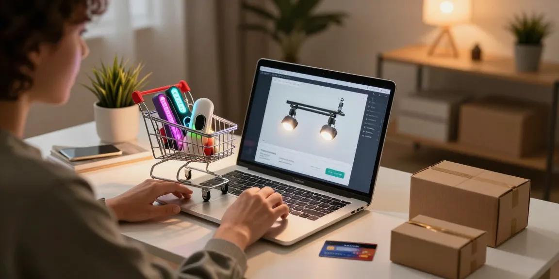 Sina magnetica for LED lights showcased in an online shopping experience, best deals on e-commerce platform.