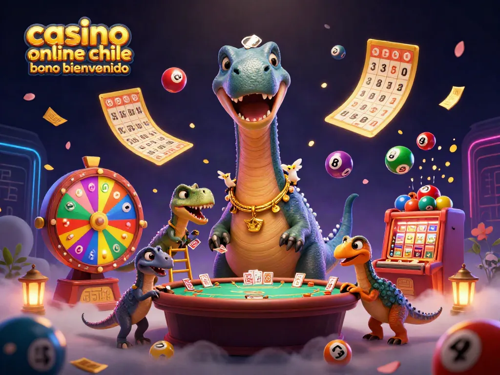 Gana con casino online chile bono bienvenida en un emocionante entorno de juego 3D.