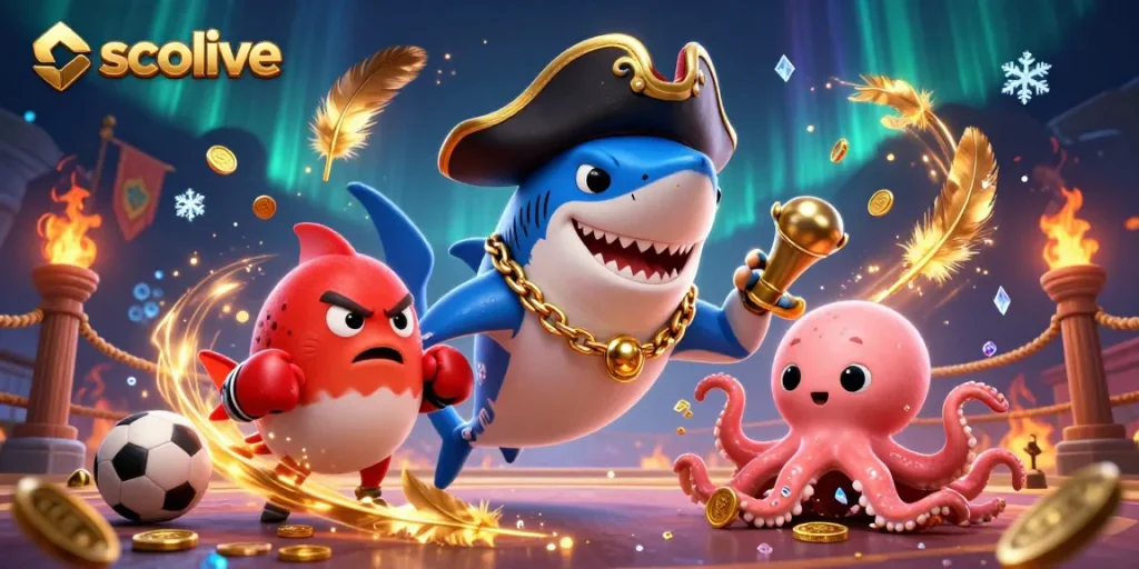 Socolive offers a thrilling sports betting experience with captivating cartoon characters, exciting games, and dynamic visual effects.