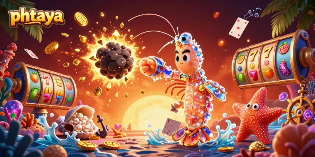 Phtaya takes your betting to the next level with epic slot battles among treasures.